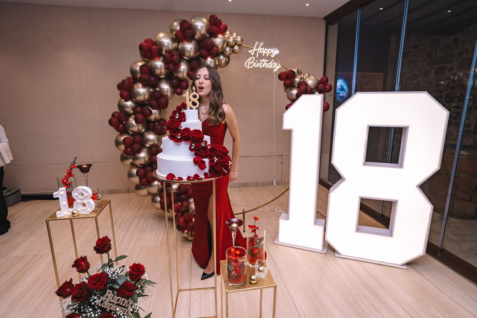 Diciottesimo romantico - festa di compleanno romantica - Il Sarto degli Eventi